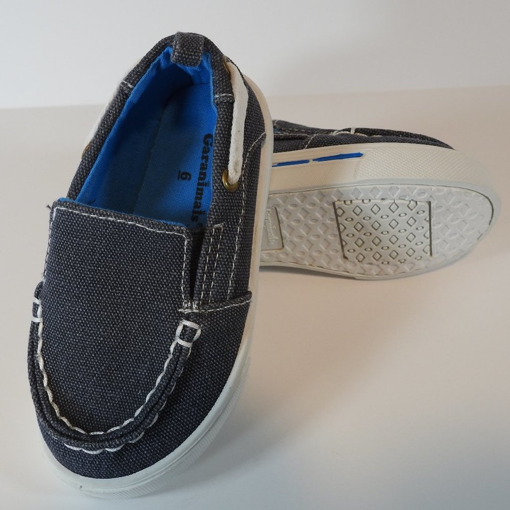 GARANIMALS BOY TODDLER CASUAL SHOES - BLUE DENIM